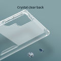 【User-friendly】 Nillkin Luxury Soft Case for Galaxy S24 Ultra Phone Cases Transparent TPU + PC Back Cover. 