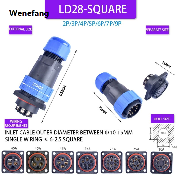 Wenefang%20Profesional%20LD%20Series%20IP68%20Waterproof%20Connector%20Male%20Plug%20Female%20Socket%202/3/4/5/6/7/9%20Pin%20Panel%20Mount%20Wire%20Cable%20Connector%20Aviation%20Plug%20-%20Image%208