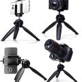 Yunteng YT 228 Mini Tripod with Phone Holder for Mobile and Camera. 