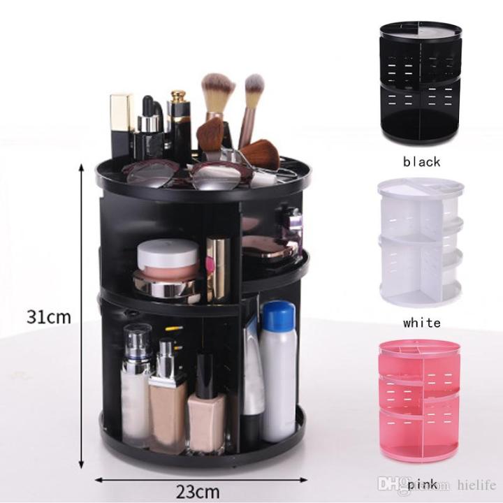 360%20Rotating%20Makeup%20Organizer,Large%20Capacity&Adjustable%20Multi-Function%20Cosmetic%20Storage%20Box%20-%20Image%204