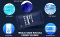 Hot and Cold flexible reusable compress ice gel pad pack cool bag. 