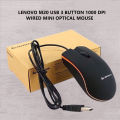 Lenovo M20 Mini USB Optical Mouse Computer Mouse Lenovo Mouse Lenovo M20 Mouse Optical Mouse USB Wired For ALL PC, Mac _ SK ZOne. 