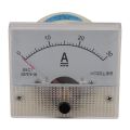 85C1-A Dc Analog Ampere Meter Panel Meter Gauge 30A Amp Gauge Current Mechanical Ammeters. 
