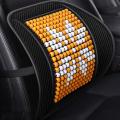 Wood Beads Car Chair Back Support Massage Cushion Mesh Relief Lumbar Brace Home Cushion Seat Chair Lumbar Back Support. 