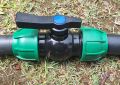 Coupling Valve 63mm PP, HDPE Compression Fittings. 