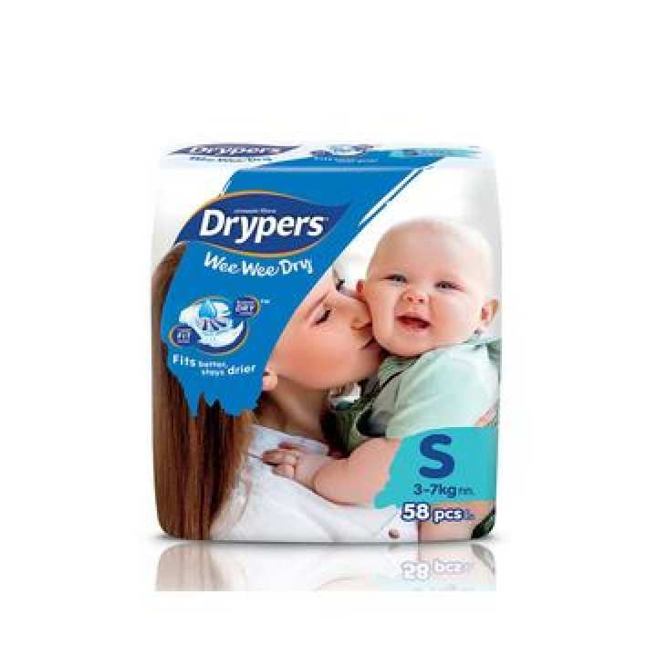 DRYPERS WE WE DRY DIAPERS S 58(null)