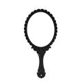Vintage Carved Handheld Vanity Mirror Makeup Mirror Salon Makeup Vanity Hand Mirror Handle Cosmetic Compact Mirror for Women. 