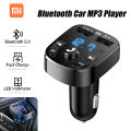 XIAOMI Bluetooth Car MP3 Player Dual USB Fast Charger Car Kit FM Transmitter Bluetooth Receiver Handsfree Music Player Speaker. 