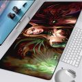 Edge Warcraft Computer Pad Waterproof Wow For World Desk 900X400Mm Natural Keyboad Mouse Large Locking Speed Rubber Of Game Mat(Mssj-Rw003_600X300X2Mm). 