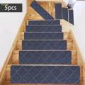 5 Pieces Stair Protector Tape Slip Resistant Indoor Runner for Wooden Steps. 