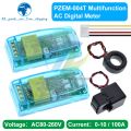 Tzt Ac Digital Multifunction Meter Watt Power Volt Amp Ttl Current Test Module Pzem-004t With Coil 0-100a 80-260v Ac For Arduino. 