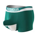 Underwear panties pants boxer eye underwear net men's 1PCS elephant trunk breathable shorts soft pocket briefs strap swimsuit. 