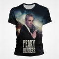 Peaky Blinders Street Style Man Tshirt Tommy Shelby Printed Oversized T Shirt For Men Summer Short Sleeve Loose Male T-shirt 4XL. 