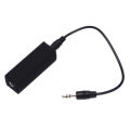 Ground Loop Noise Filter Isolator 3.5mm Cable For Home Stereo Car Audio System. 
