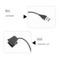 For Fitbit Alta HR Charger,Replacement USB Charging Cable Cord Dock Charger For Fitbit Alta HR, Fitness Tracker Wristband Smart Watch (3Foot/1meter, 1-Pack). 