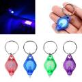 【Miga Plaza】UV Mini Keychain LED Flashlight UV Light Key Ring Light Torch Portable ID Currency Passports Detector. 