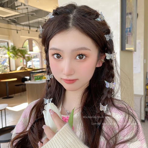1/10/20Pcs%20Mini%20Butterfly%20Claw%20Clip%20Sweet%20and%20Elegant%20Hair%20Claw%20Girl%20Japanese%20and%20Korean%20Hair%20Accessories%20-%20Image%202