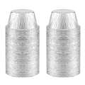 Aluminum Foil Ramekin Paper Cup 150 Pack Disposable Foil Baking Cup. 