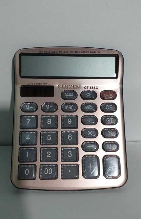 Electronic Calculator CT-656G