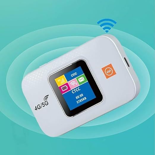 Mobile WiFi Hotspot, Portable Router with SIM Card Slot, Mini Smart ...