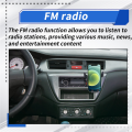 Car Radio Bluetooth Single Din Car Stereo, 1 Din Car Audio with Phone Holder, Support FM/MP3/AUX/USB/TF Card. 