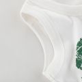 2023 Children Summer Cartoon T-shirt Boy Girl Cotton Sports Vest Dinosaur Shark Print Camisole Kids Casual Vests Outfits 2-10Y. 
