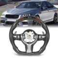 LED Display Shift Lights Carbon Fiber Steering Wheel Replacement For BMW 5 Series F10 F11 F07 6 Series F12 F13 F06 7 Series F01. 