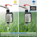 Automatic IRRIG System Garden Water Timer with Rain Sensor EU Type. 