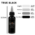 【Tech-savvy】 60ml/bottle Tattoo Ink Pigment Professional DIY Tattoo Pigment Permanent TattooInk for Body Art Tattoo Pigment 2oz. 