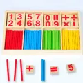 Mathematical Intelligence Stick for Kids  Pre-School Montessori Educational Toys  Early Learning. 
