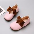 Children's Shoes Children's Children's Leather Shoes Princess Style Artistic Flat Shoes Super Soft Latest Kindergarten Western Style Girls Single-Layer Shoes. 