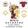 【New Arrivals】Compatible with Lego Building Blocks U Star Warrior Team 40K Jianwei Veteran Third-Party Puzzle Assembly Figure Toy Model. 