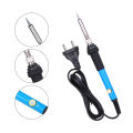 KOGEEK Electric Soldering Iron Kit 60W Adjustable Temperature Welding Tool with 5 Piece Solder Iron Tips Portable PU Carry Bag US Plug. 