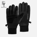 Sunnyheart Autumn Gloves Windproof Winter Cycling Gloves Anti-slip Touch Screen Thick Warm Unisex Outdoor Gloves Polar Fleece Gloves. 