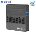 SOYO M2 Mini PC: Powerful 6GB RAM, 64GB EMMC, Intel N4000, Windows 11 Pro - Compact Ideal for Home, Business Gaming. 