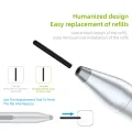 For Microsoft Surface Go Pro7/6/5/4/3 Electronic Pen Touch Capacitance Pen 4096 Levels of Pressure with Tip Extractor+Tip -Black. 