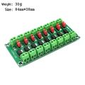 PC817 2 4 8 Channel Optocoupler Isolation Board Voltage Converter Adapter Module 3.6-30V Driver Photoelectric Isolated Module. 