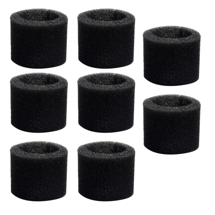8 Pcs Muffler Diffuser Foam Replacement Part for Wet/Dry Vacs