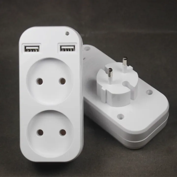1pcs%20European%20Plug%20Conversion%20Plug%20Multifunctional%20Socket%20Portable%20Dual%20Usb%20Port%20German%20French%20Socket%20-%20Image%202