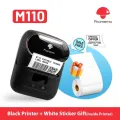 Phomemo M110 Mini Portable Printer Thermal Label Printer Stickers Pocket Labeling Maker Machine Similar as Niimbot B21 B1 50mm Pizazzazz. 