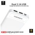 Denmen Power Bank DP09 2USB 2.1A 10000mah. 