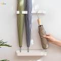 Wall Mounted Umbrella Rack Stand Umbrella Storage Holder for Indoor Entryway. 