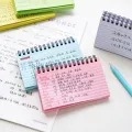 【ZOSR】50 Sheets Index Cards Ruled Flash Cards With Double Covers Record Revision Note Paper With Spiral For School Office Household Memory Learning Taking To Do List. 