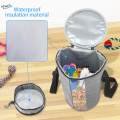 Dog Training Bag with Side Bag Zipper Closure Outdoor Traveling Pets Snack Bag. 