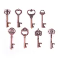 Key Shaped Bottle Opener Keychain Key Ring Beer Bottle Opener Beer Opener　ZHIXING. 