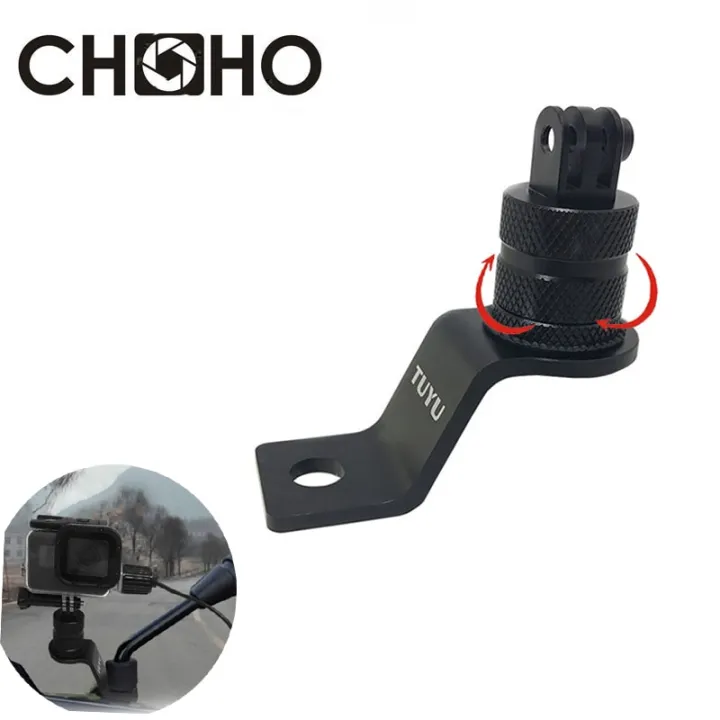 【KAMDSS015】Accessories Motorcycle bracket CNC Rotate rearview Go Hero 9 10
