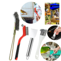 Pet Cage Cleaning Kit- for Bird Cage Cleaning Brush Set(7 Pieces), Stainless Steel for Bird Droppings Scrapers. 