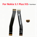 Motherboard Connector Flex Cable For Nokia C2 C3 5.1 6.1 X5 X6 8.1 X7 X71 X20 C20 Plus T20 Main Board Repair Parts Replacement. 