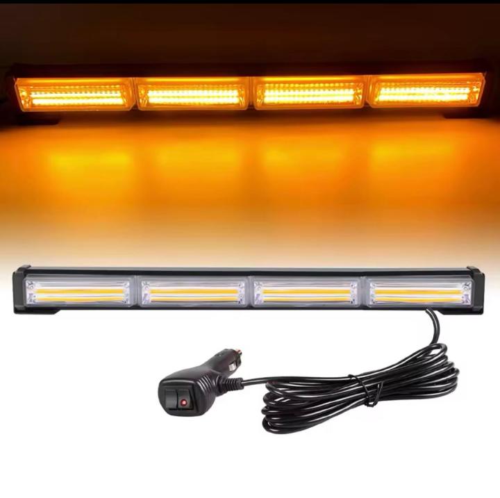 LED Vip Light Bar Strobe Warning Light 12V/24V 4 Bar Car LED COB Car ...
