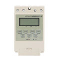 Electronic Timer Switch, Digital Display 220V 25A Time Control Switch with Capacitor for Electric Box. 